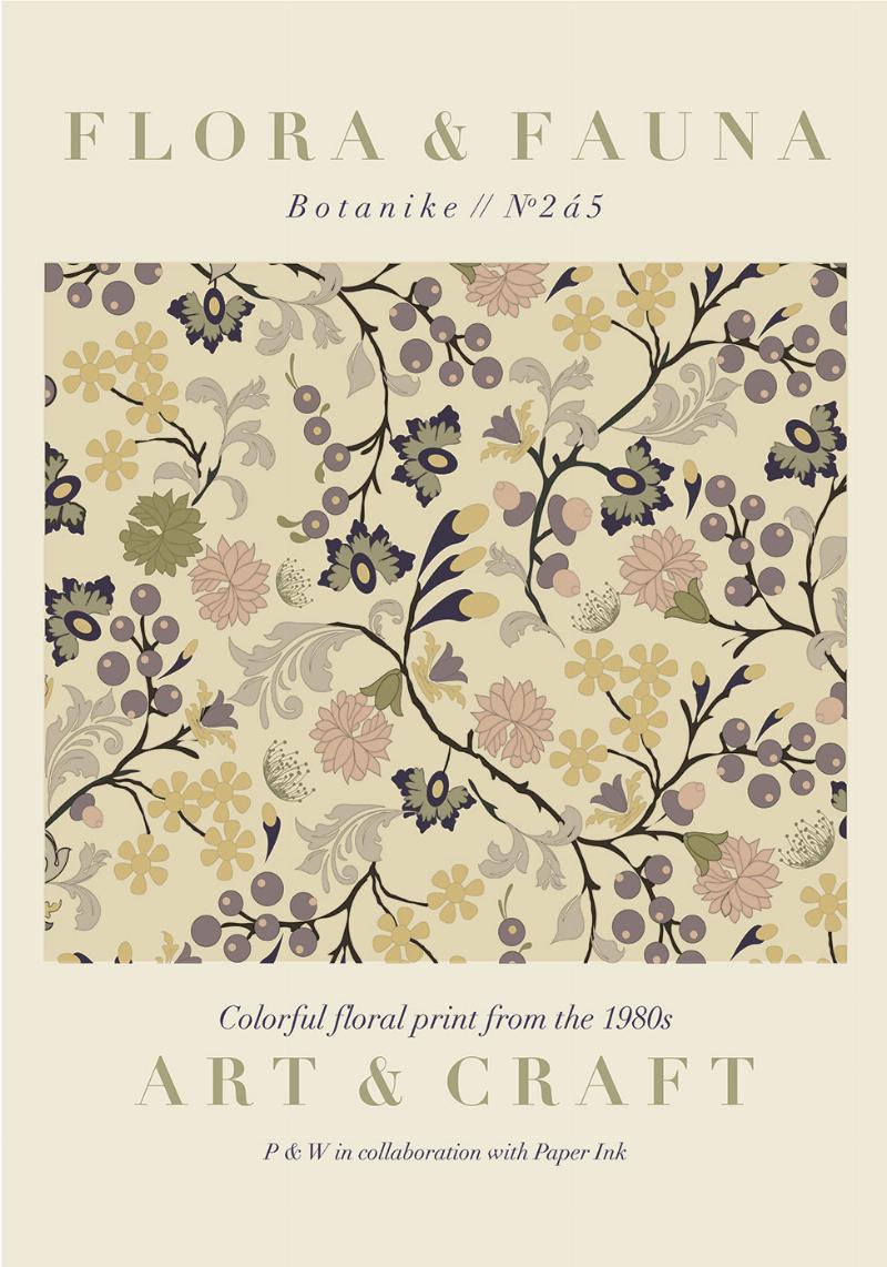 Flora vs Kunst nr. 2 – Elegant plakat til dit hjem