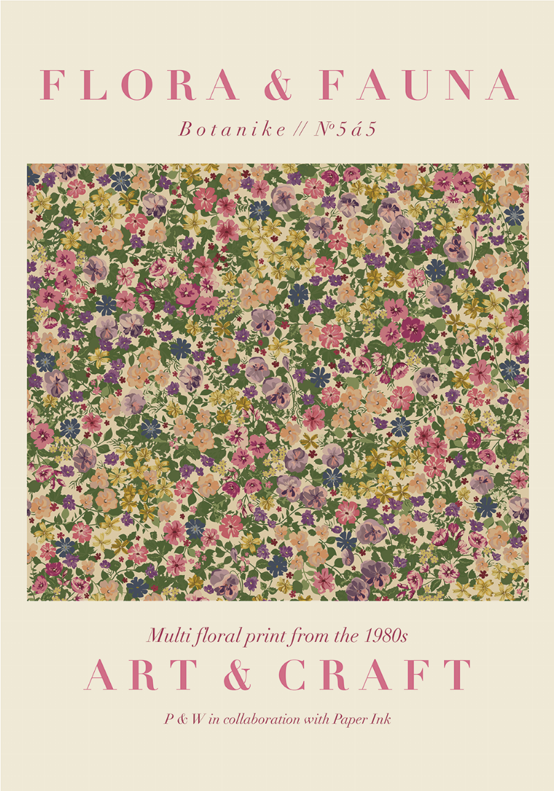 Flora Vs Art Nr. 4 Plakat - Elegant Vægkunst til Dit Hjem