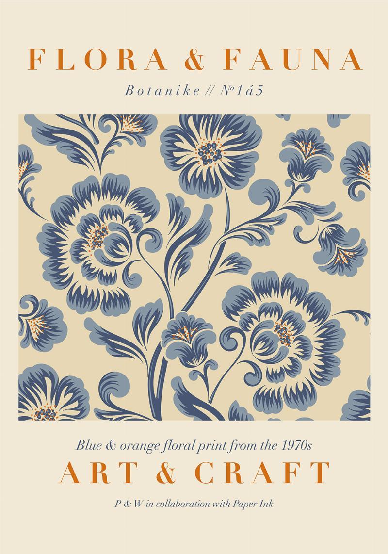 Flora vs Kunst nr. 1 – Unik plakat til dit hjem