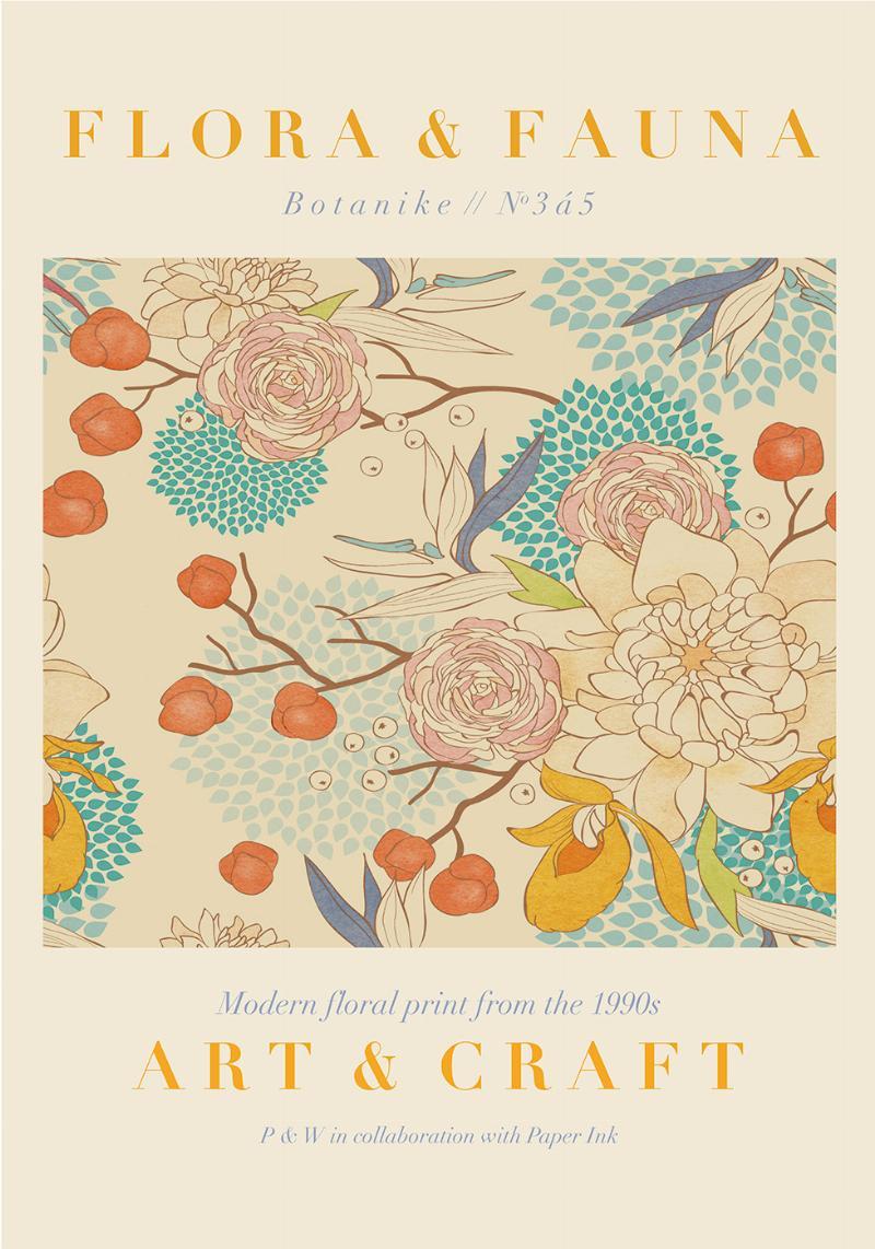 Flora vs Art Nr. 3 – Betagende plakat til dit hjem