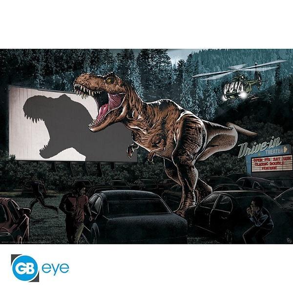 Jurassic World – Fantastisk Biografplakat til Dit Hjem
