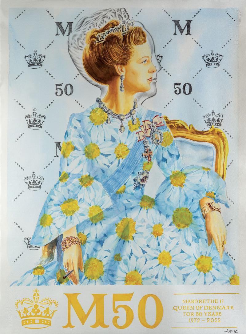 HM Daisy Kunsttryk – Unik Elegance til Dit Hjem