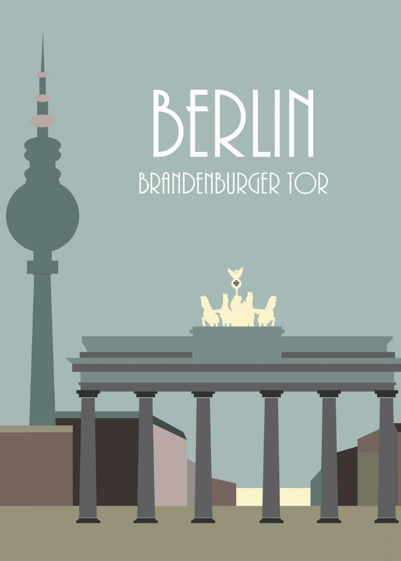 Berlin af Rikke Axelsen – Unik kunstbog til indretning