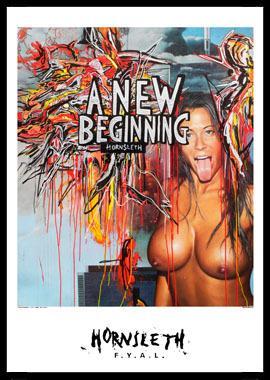 A New Beginning Kunstprint af Hornsleth - 50x70 cm