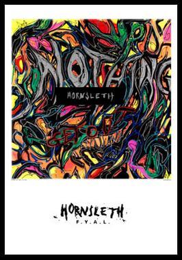 Unikt Hornsleth kunstværk: Nothing, 50x70 cm - Black Friday!