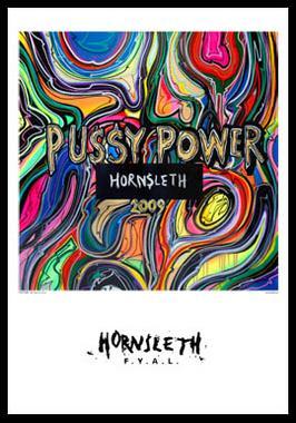 Pussy Power Kunsttryk af Hornsleth – Vægkunst 50x70 cm