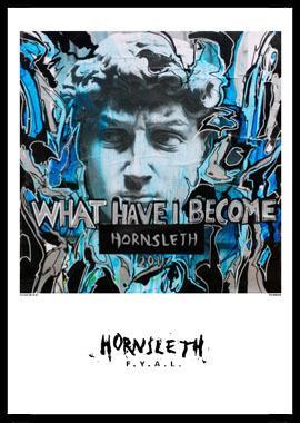 Hornsleth Kunsttryk: "Hvad er jeg blevet af" 50x70 cm