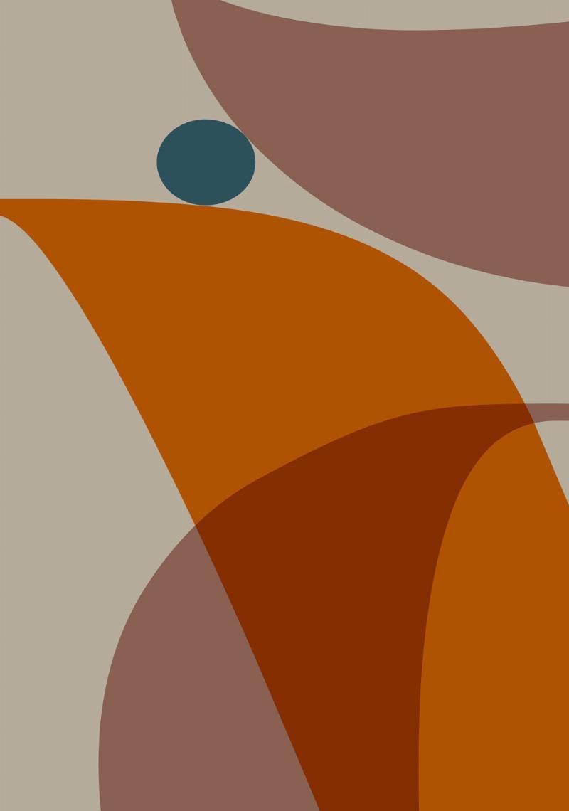 Unik Kunst: Grafisk Brevkort 6 fra Ti Dale