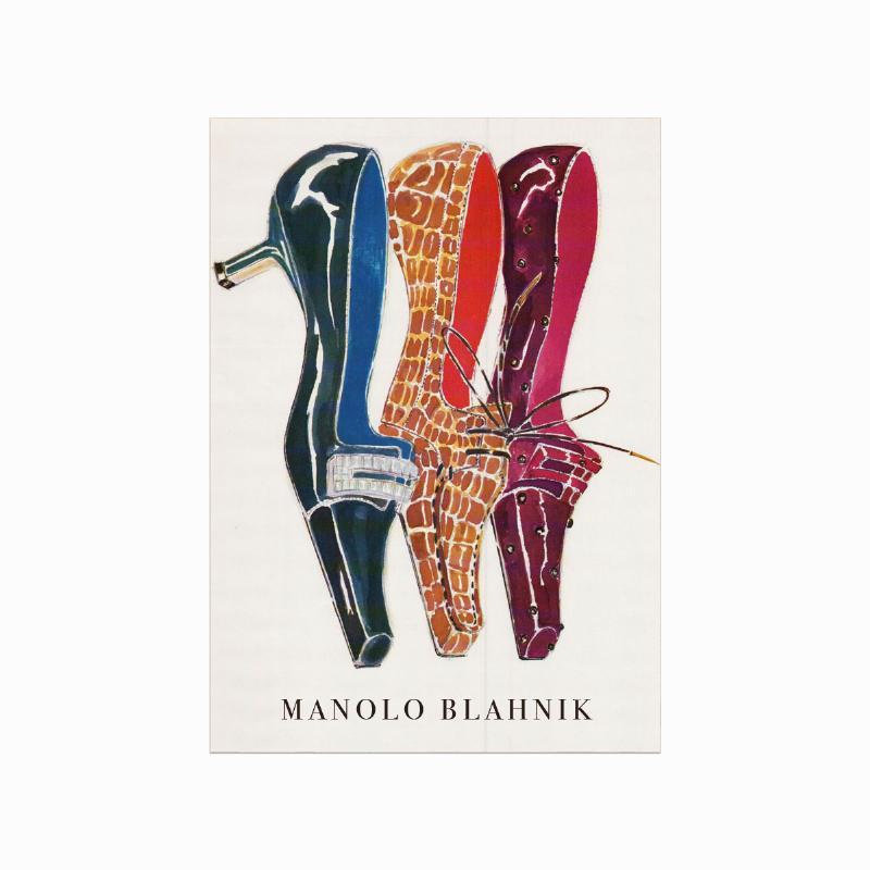 Elegant Manolo Blahnik Plakat til Dit Hjem – Unik Indretning!