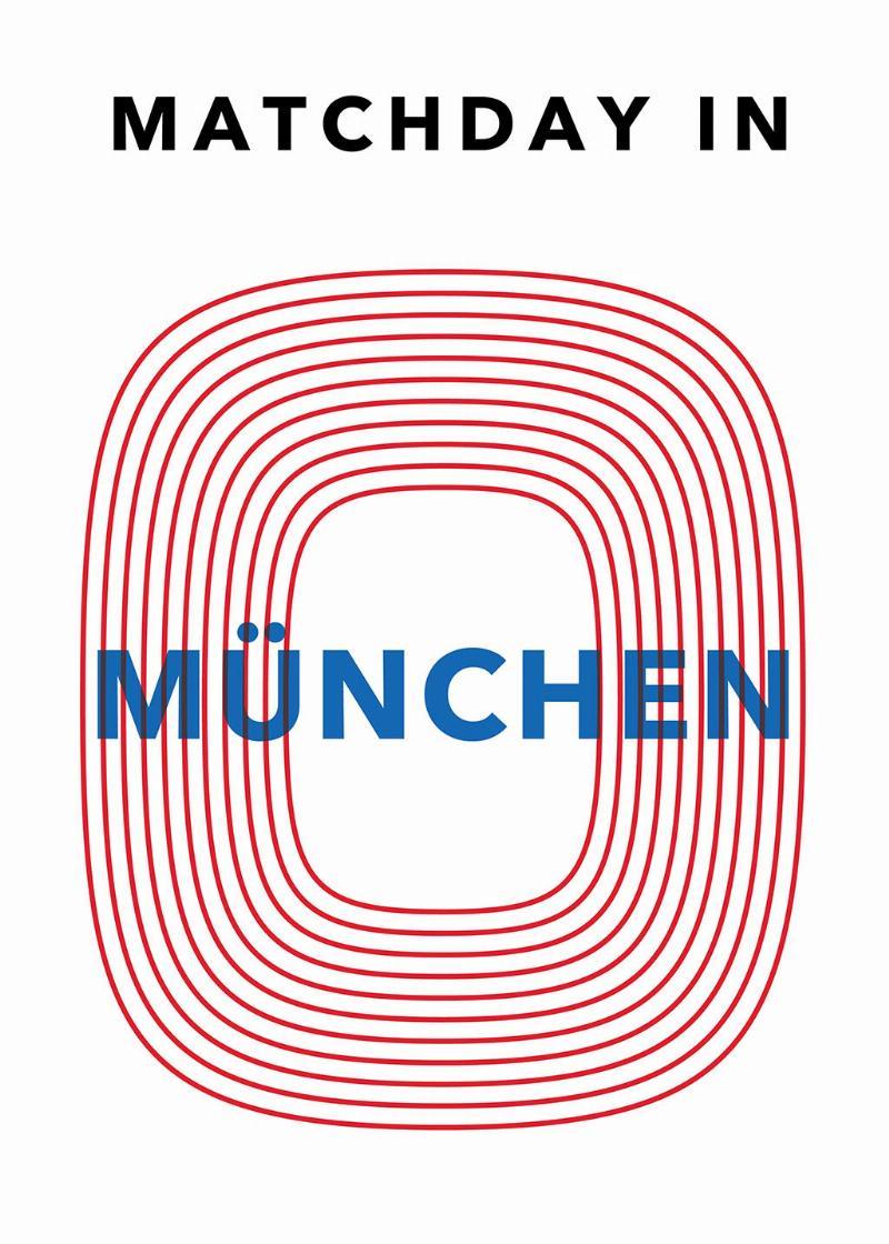 Kampdag i München – Sporty vægkunst til dit hjem