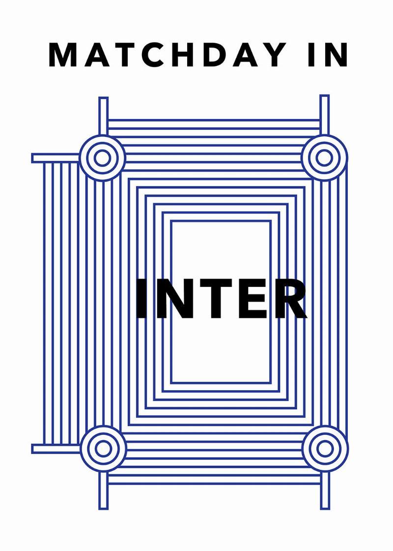 Matchdag i Inter – Unikt Kunstværk til Fodboldfans!