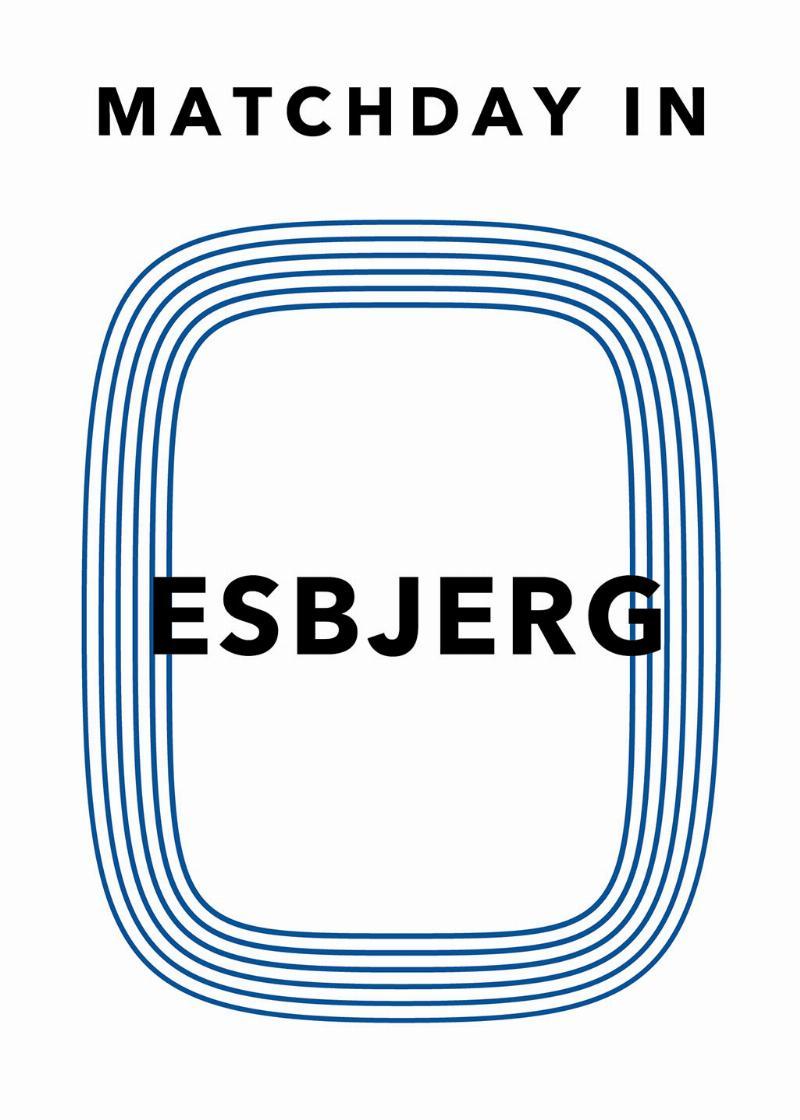 Oplev vægkunst: "Matchday In Esbjerg" – Sportens Ånd!