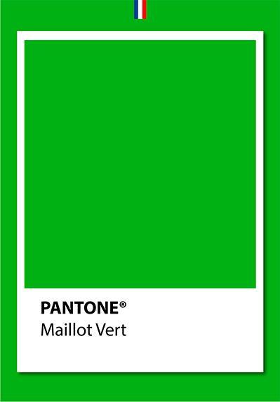 Pantone Grøn Plakat – Sport Kunst til Dit Hjem!