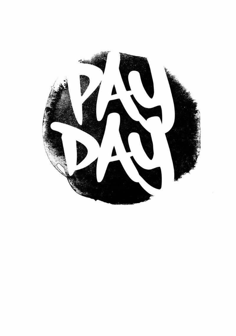 Inspirerende kunstplakat "Pay Day" fra Ten Valleys