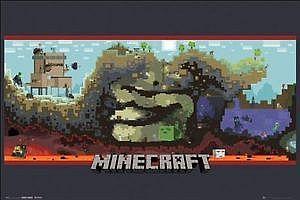 Super Tilbud: Minecraft Underground Vægplakat 61x91,5 cm