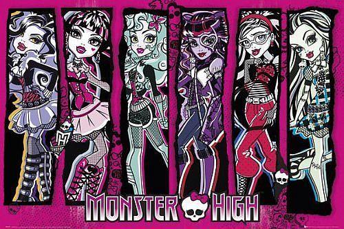 Monster High Plakat – Fantastisk Tilbud 61x91,5 cm