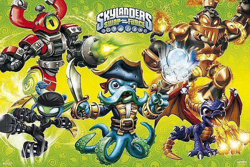 Skylanders Swap Forces Plakat – Fantastisk Tilbud til Gamere