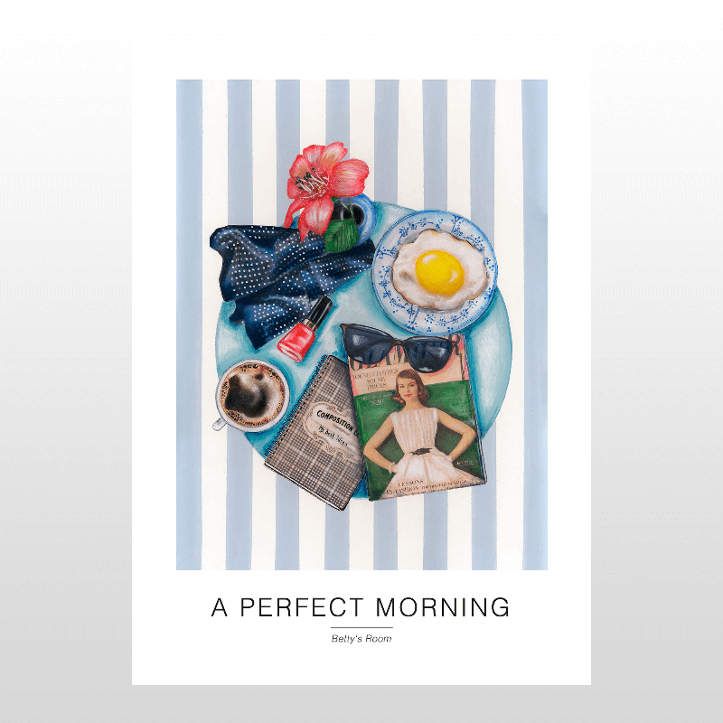 Kunstplakat "En Perfekt Morgen" A2 – Forvandl Dit Rum!