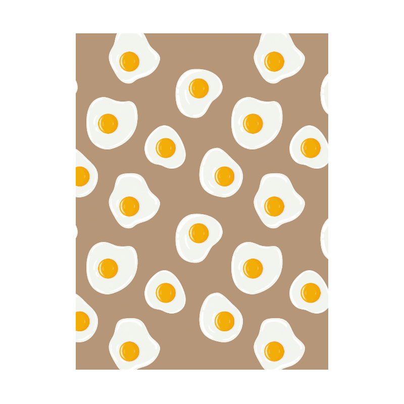Plakat "Spejlæg" i Beige – Unik Vægkunst til Dit Hjem