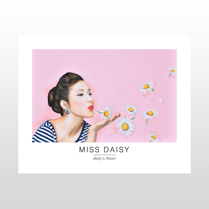 Kunstplakat "Miss Daisy" – Unik vægpynt til dit hjem!
