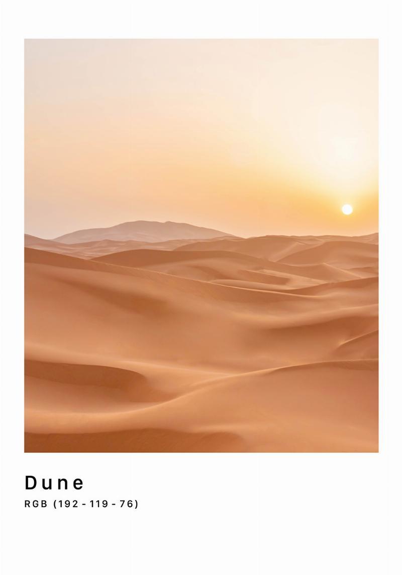 RGB Dune Plakat – Naturens Skønhed til Dit Hjem