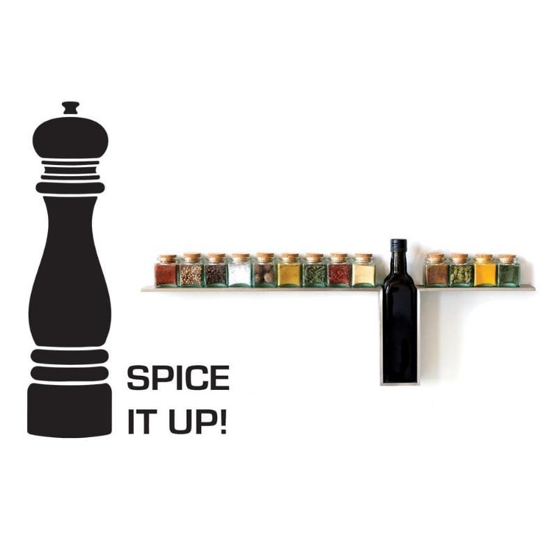 Forvandl dit hjem med Spice It Up Vægklistermærke!