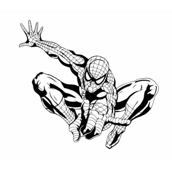 Spiderman Vægklistermærke – Fantastisk Dekoration til Børneværelset!