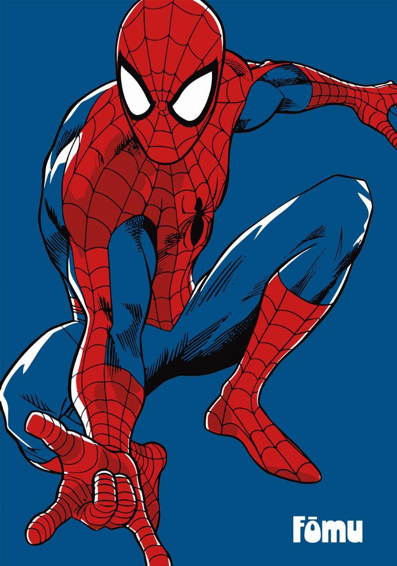 Spiderman Vægkunst – Fantastisk Børneillustration til Rummet