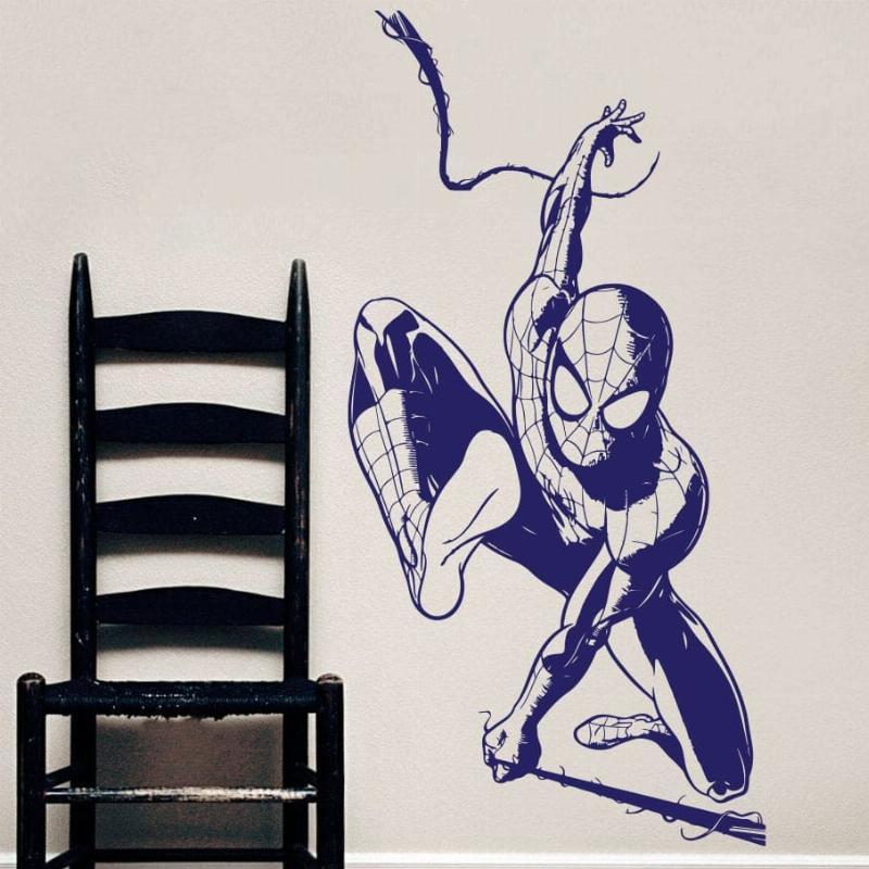 Spiderman Vægklistermærke – Eventyr til Børneværelset!