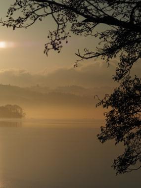 Solnedgang Vægkunst - Inspirerende Fotografi fra Bytraberg