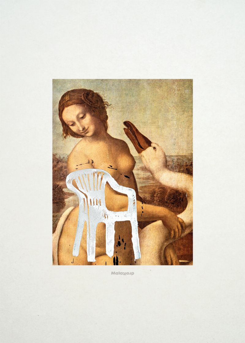 Svanen Af Maladroit – Elegant Kunstplakat til Dit Hjem