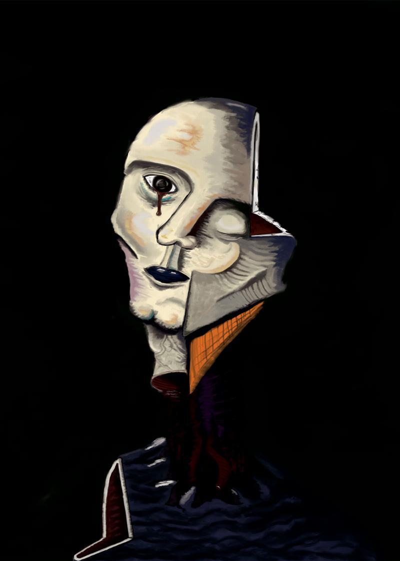 Unik vægkunst "The Patient" af Jacob Andreasen – Bestil nu!