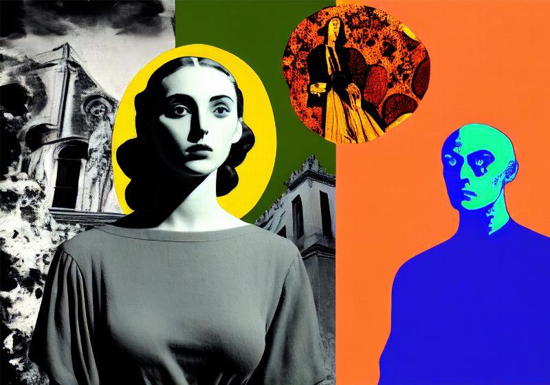 Oplev Transfigured Vægkunst af Yoma.emptylands!
