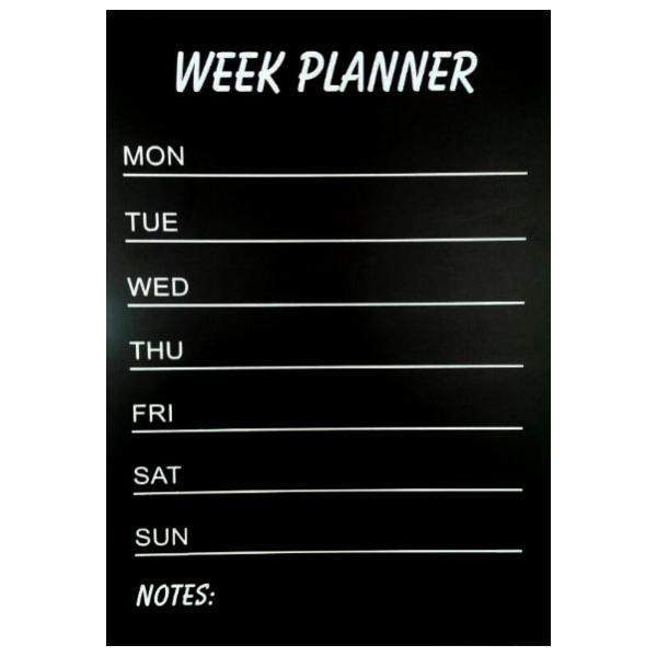 Ugeplan Vægklistermærke – Organiser Din Uge Effektivt!