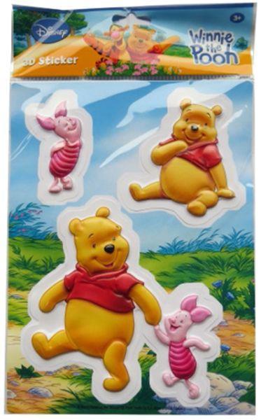 Disney Winnie the Pooh 3D Væggestickers - Magi til Hjemmet