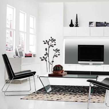 Myplant Vægklistermærke - Blomsterdesign af Heidi Holm