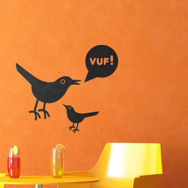 Vuf vægklistermærke – Fantastisk dekoration til børneværelset!