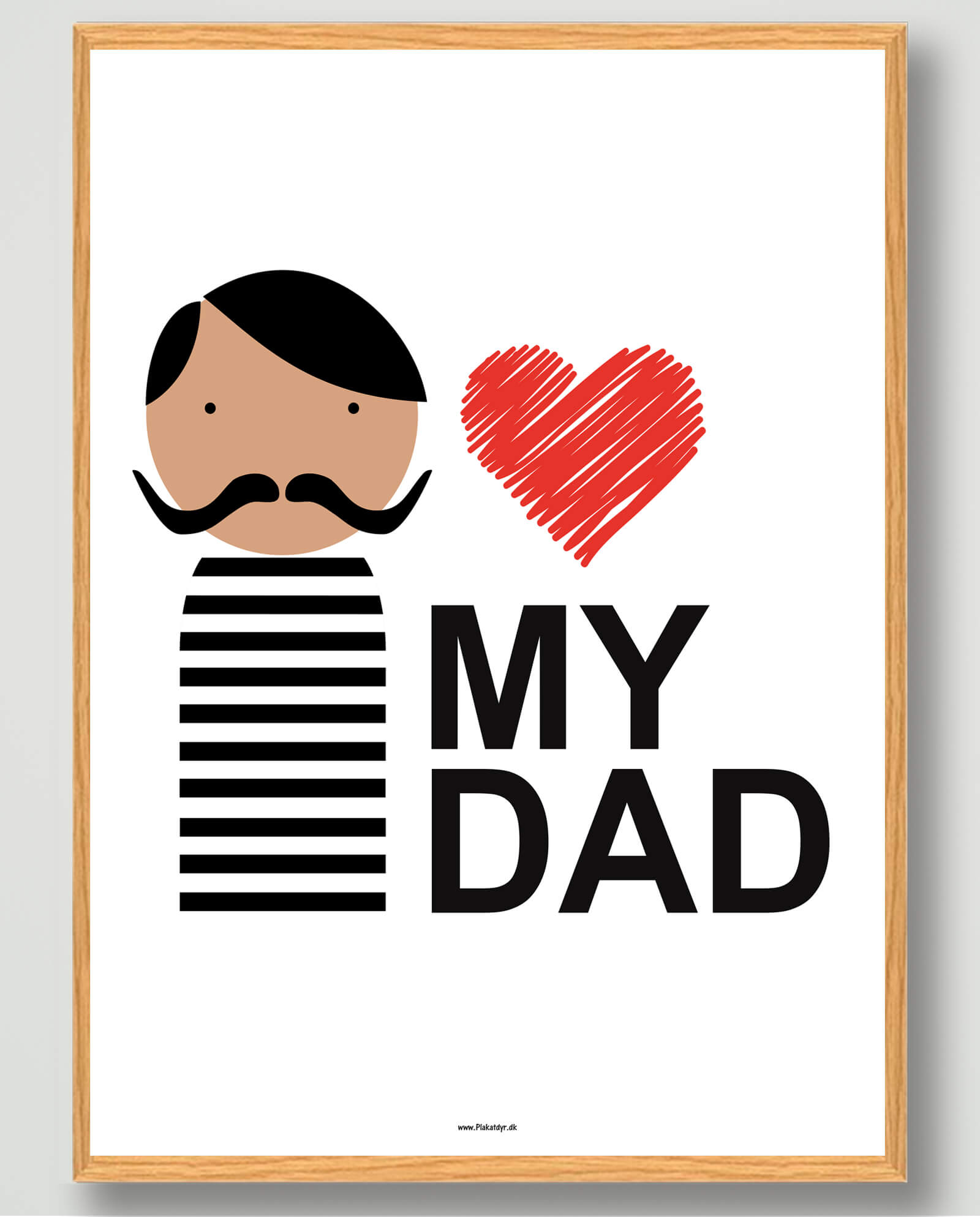 My DAD – Plakat til Fars Dag og Gaver