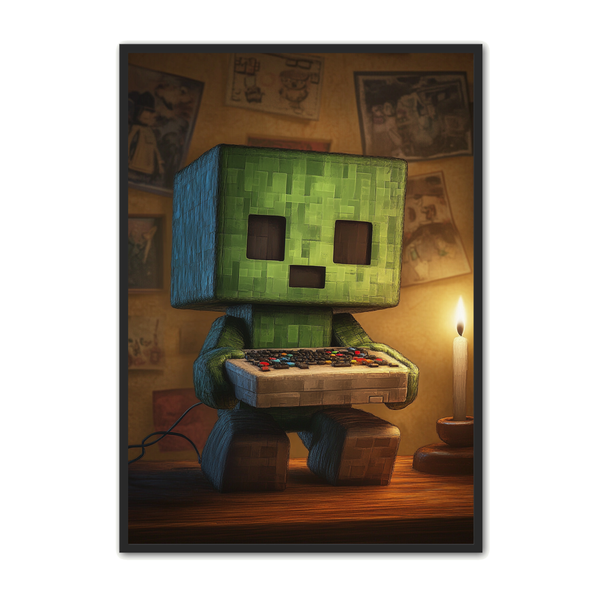 Retro Gamer Plakat – Fantastisk Tilbud til Spilleværelset!
