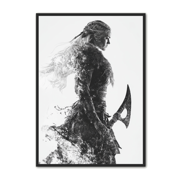 Viking Plakat 1 – Nordisk Kriger til Fantastisk Pris!