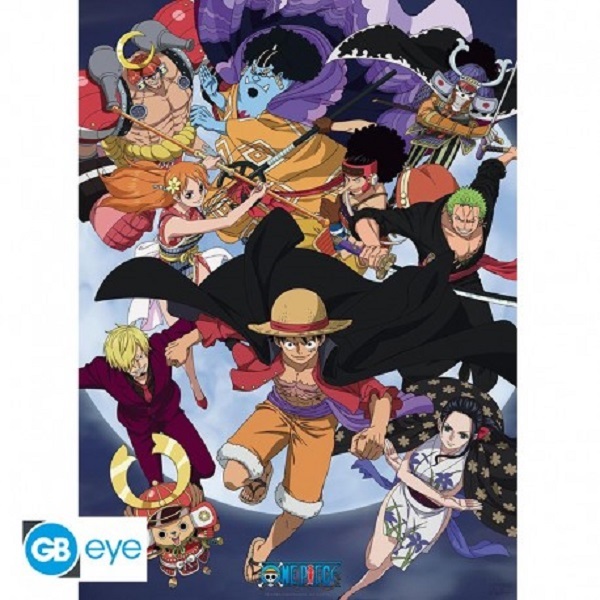 One Piece Wano Raid Plakat 52x35cm – Uovertruffen Tilbud!