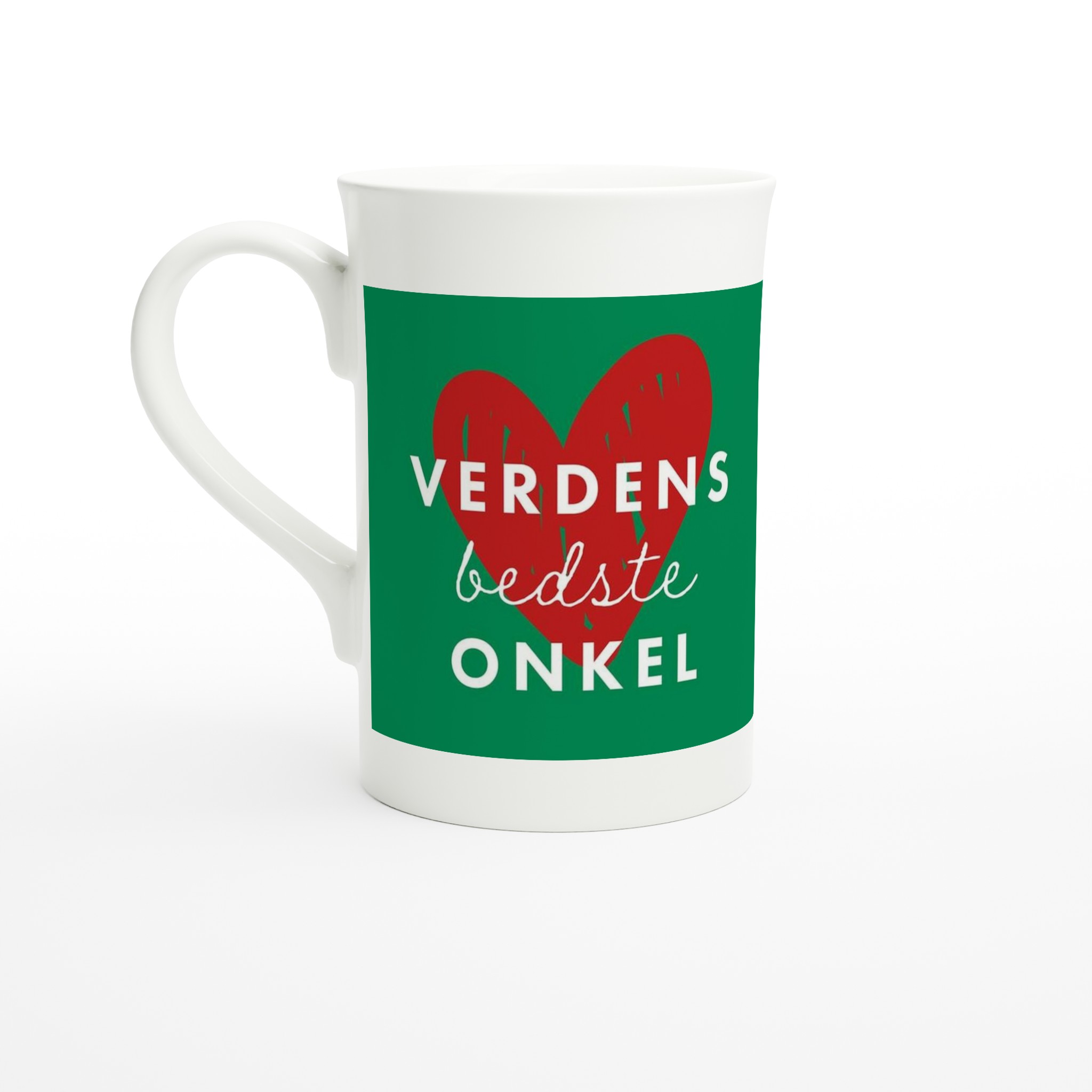 Verdens Bedste Onkel Porcelænskrus – Gaveidé til Onklen!