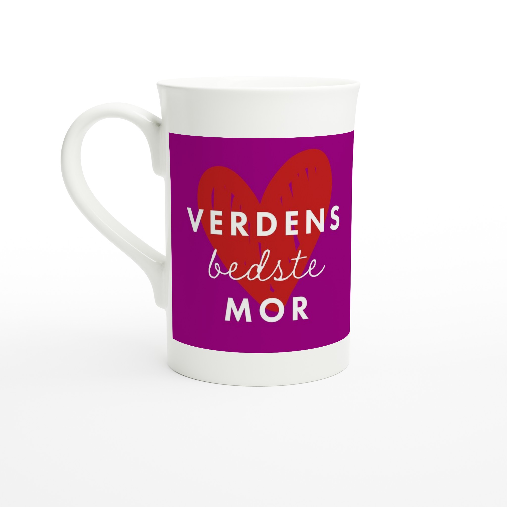 Verdens Bedste Mor Porcelænskrus – Den Ideelle Gave!
