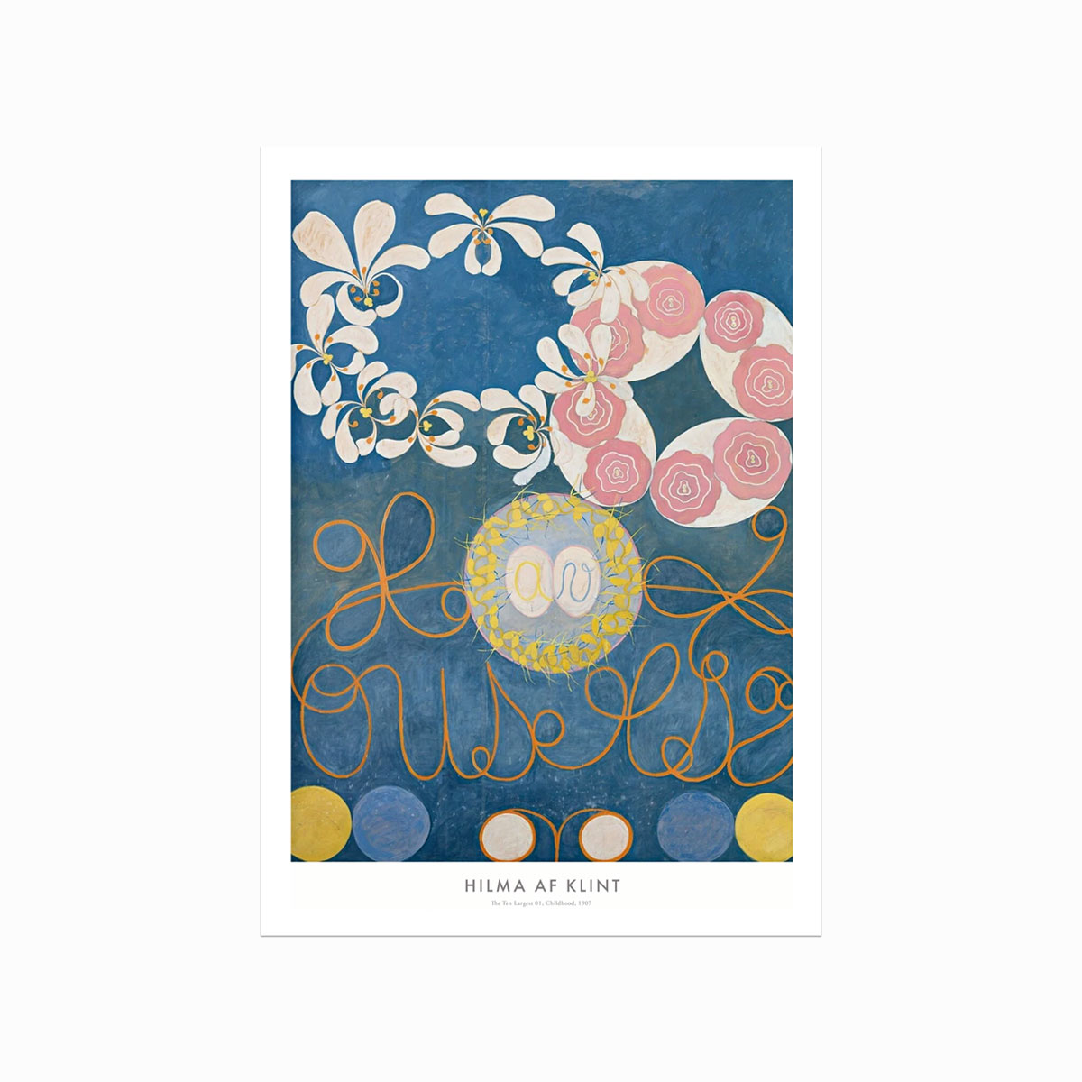Hilma af Klint – Barndom Plakat til Kunstnerisk Indretning