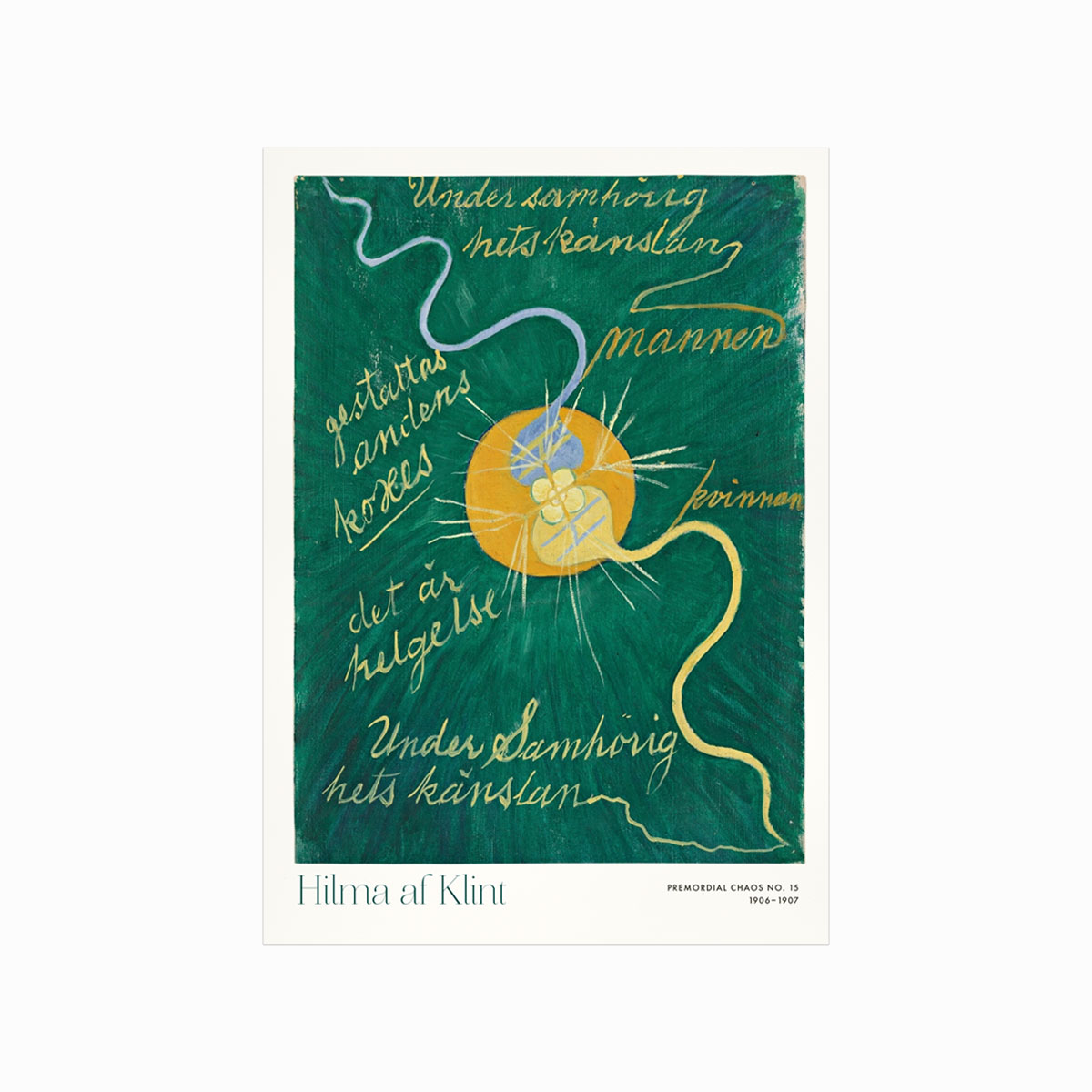 Hilma af Klint: Primordial Chaos No. 15 Plakattilbud