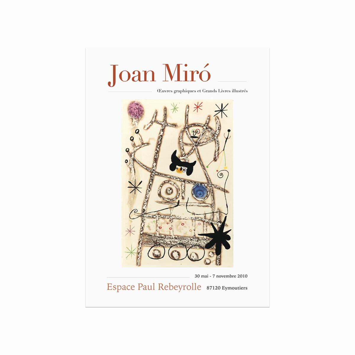 Joan Miró Plakat – Abstrakt Kunst til Dit Hjem