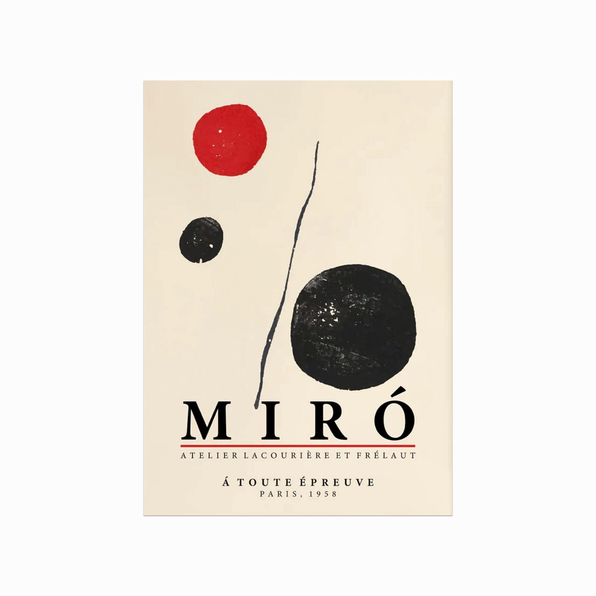 Joan Miró Plakat – Abstrakt Kunst til Dit Hjem