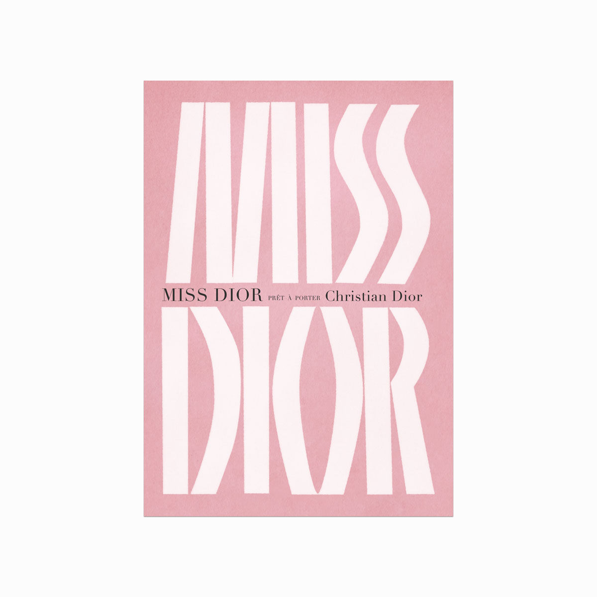Elegant plakat – Miss Dior 02 til stilfuld indretning