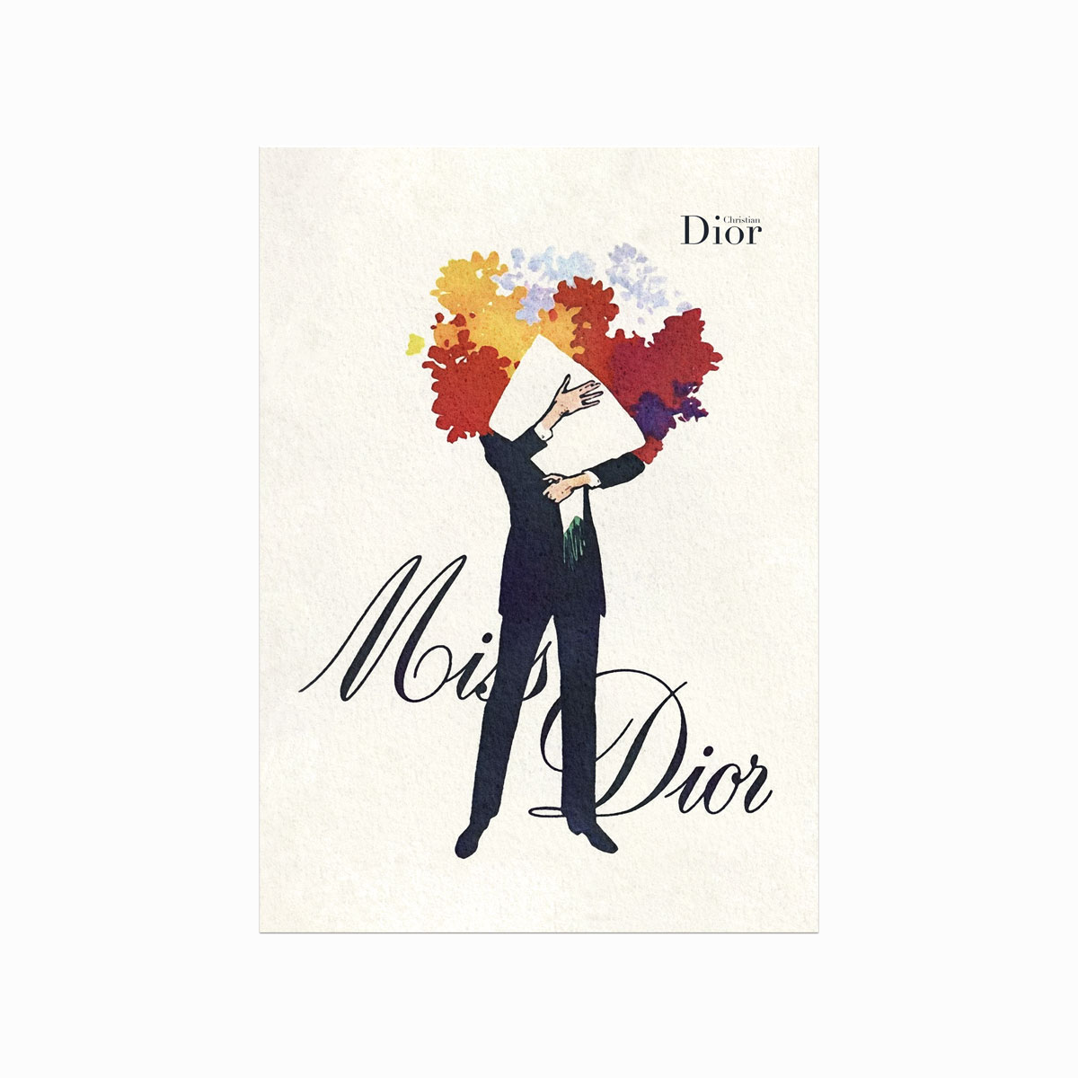 Miss Dior 03 Plakat – Luksuriøs Kunst til Dit Hjem