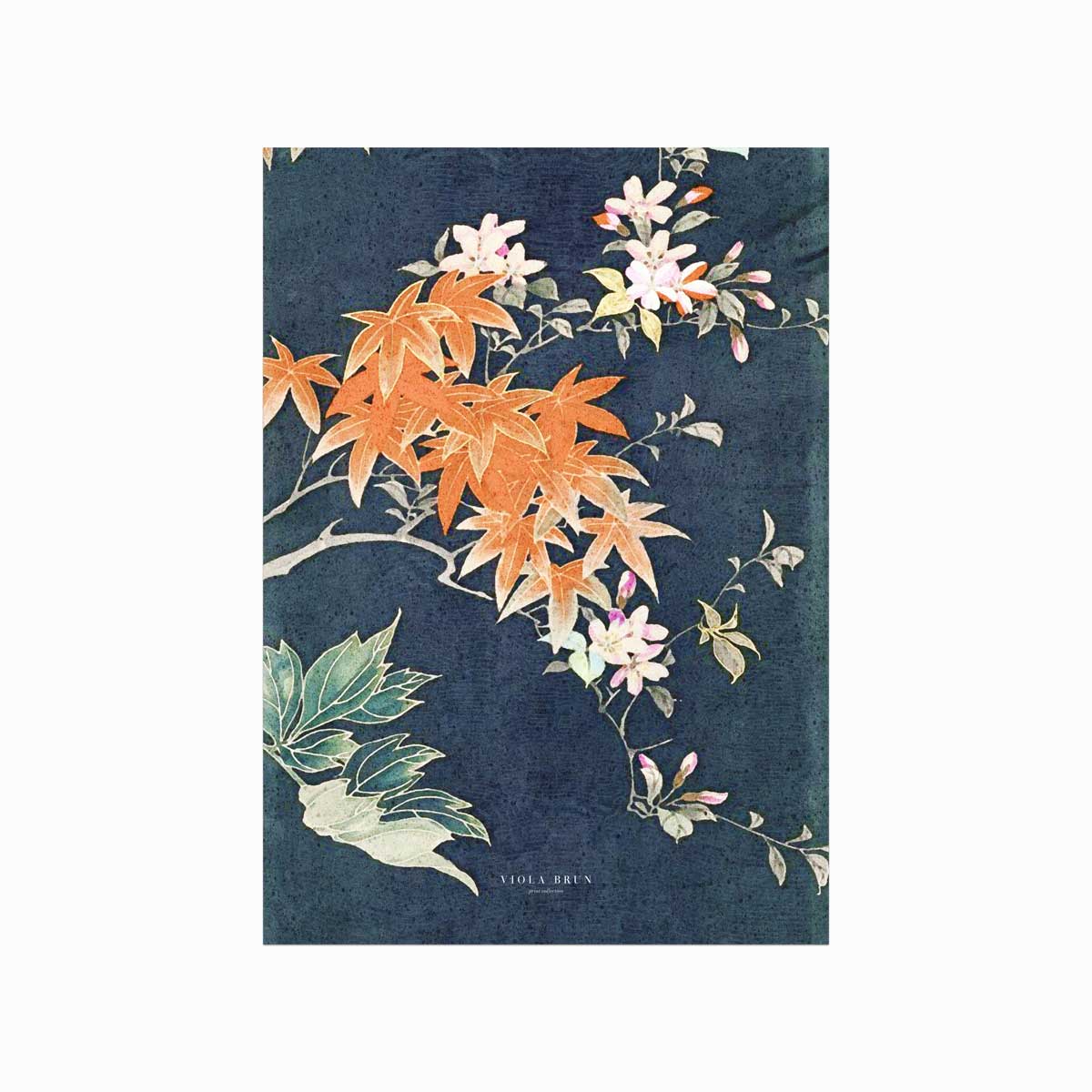 Farverig Kimono Plakat – Unik Vægkunst til Dit Hjem